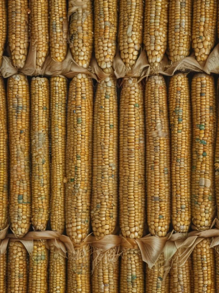 corn drawing