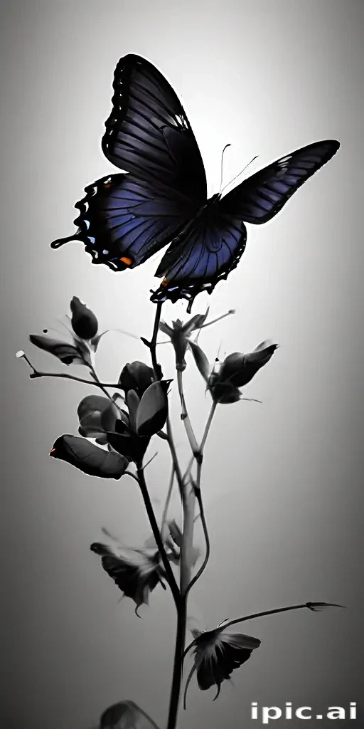 black butterfly wallpaper hd