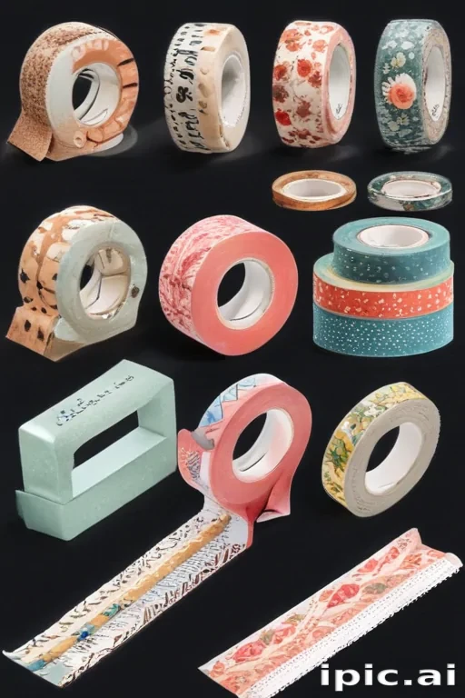 washi tape clipart