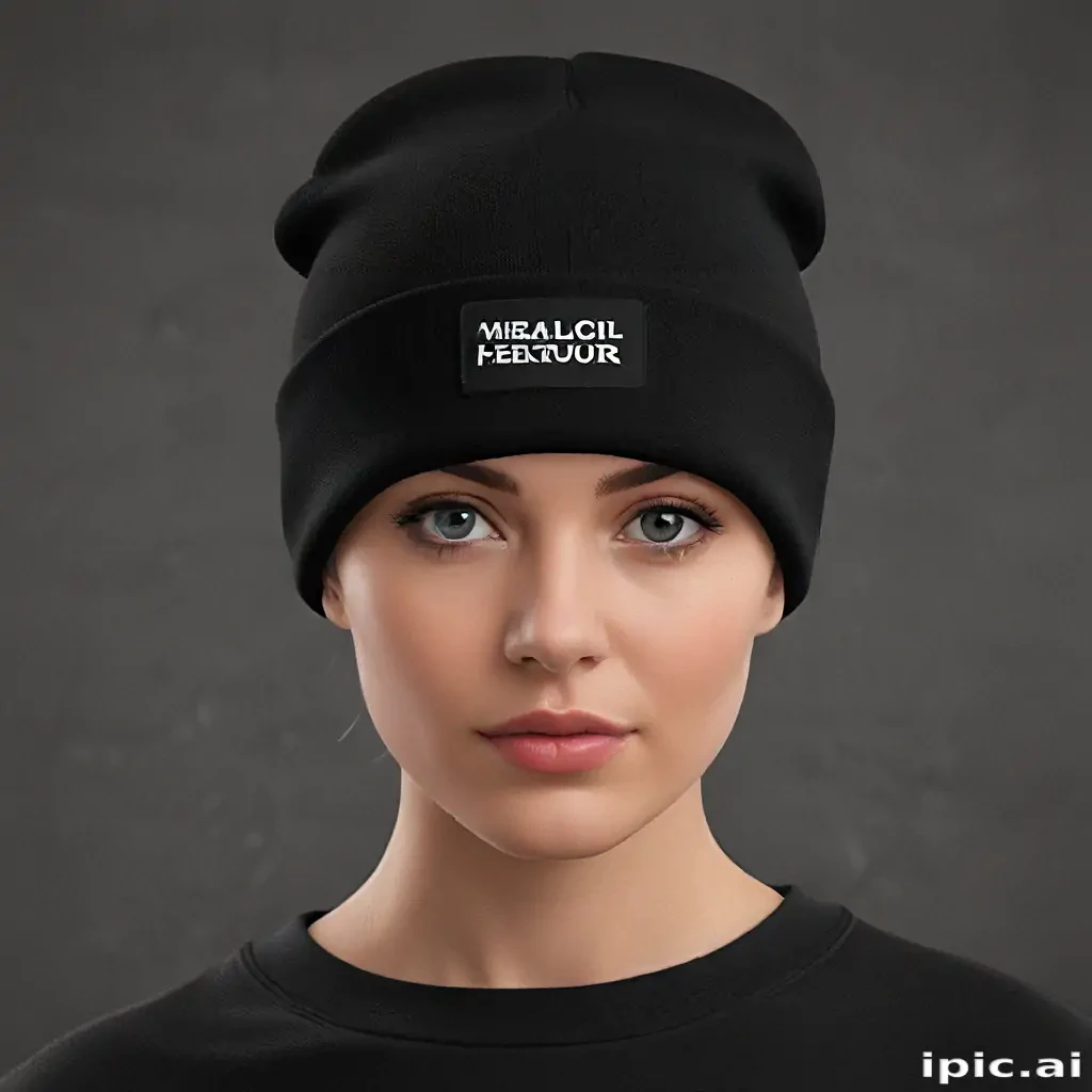 beanie mock up