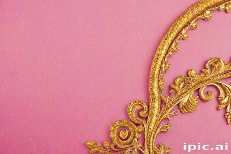 pink and gold background