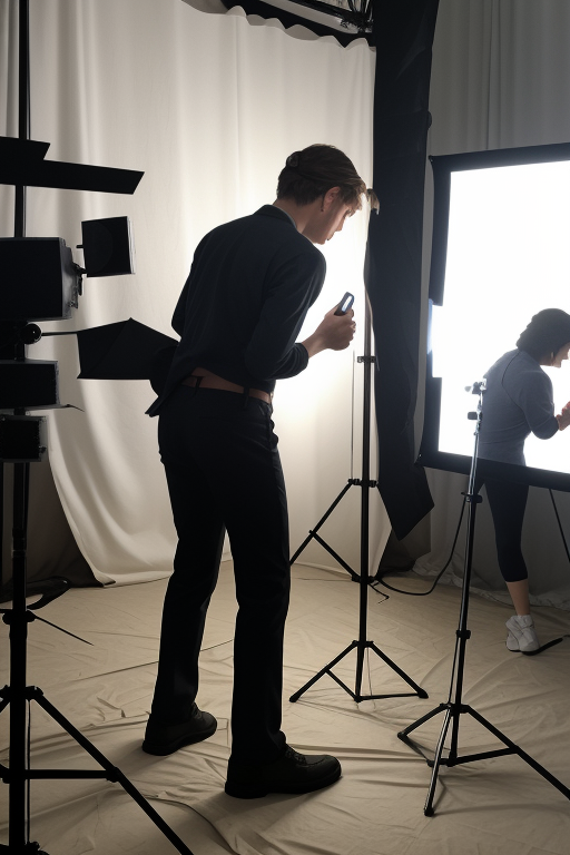 behind scenes of