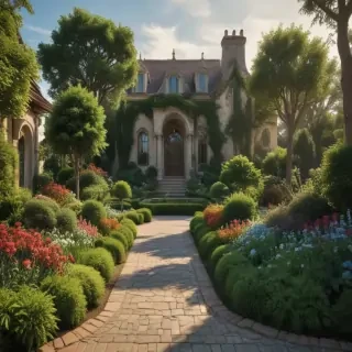 landscaping background