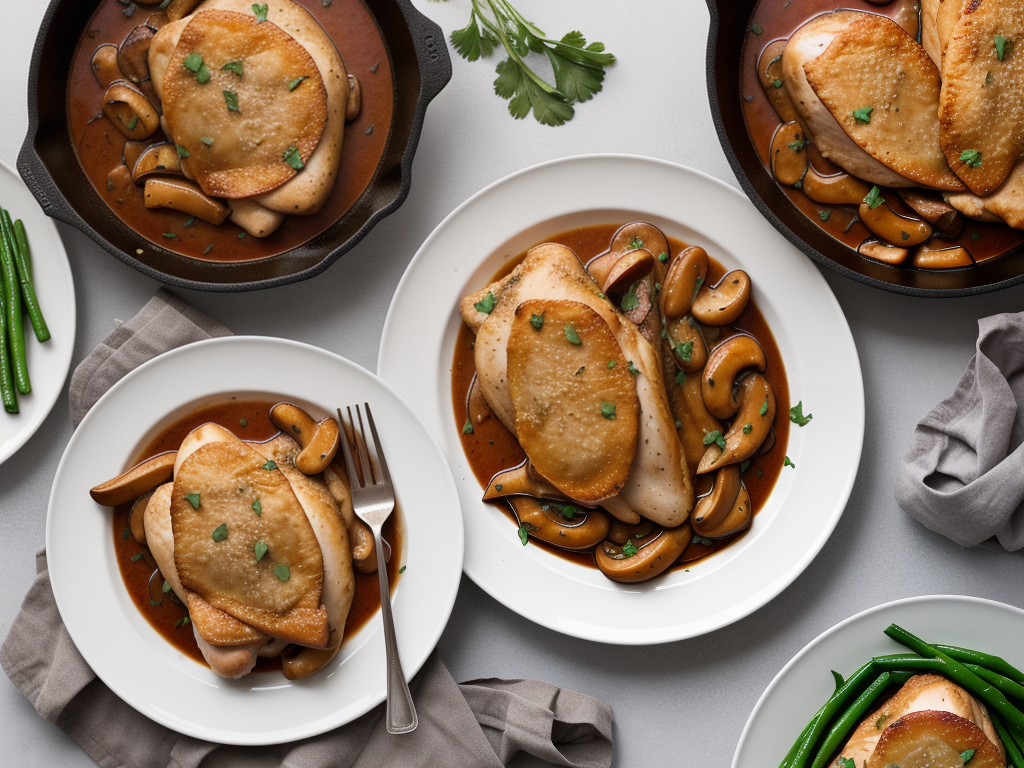 what to serve chicken marsala with