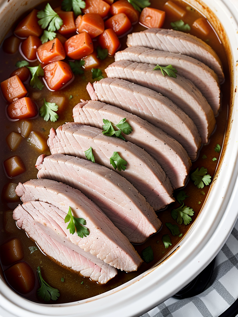 crock pot pork tenderloin frozen