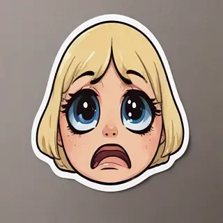 crying sticker