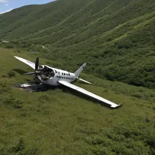 crashed plane png
