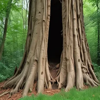 tree trunk tree