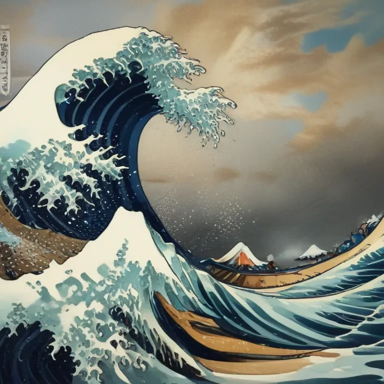 the great wave off kanagawa