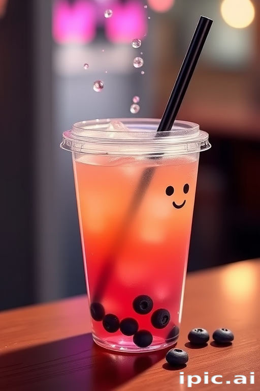 bubble tea cute