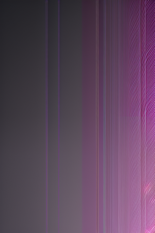 Abstract Digital Art Displaying Vibrant Colors and Vertical Lines in Motion