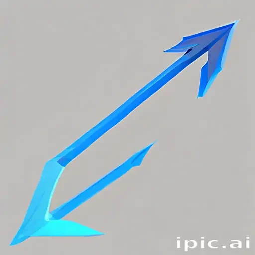 blue arrow png