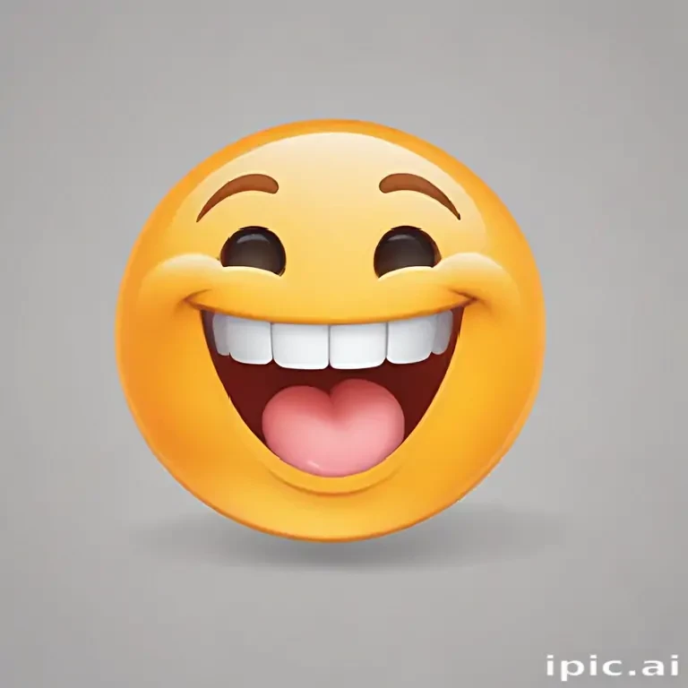 laugh emoji transparent background