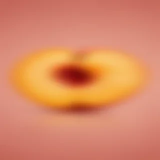 peach color background