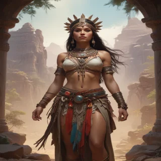 background tribal