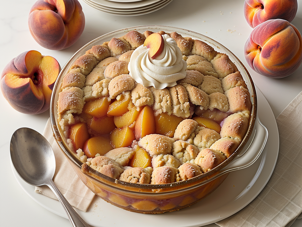 peach cobbler recipes with cake mix