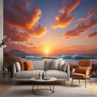 aesthetic wallpaper sunset