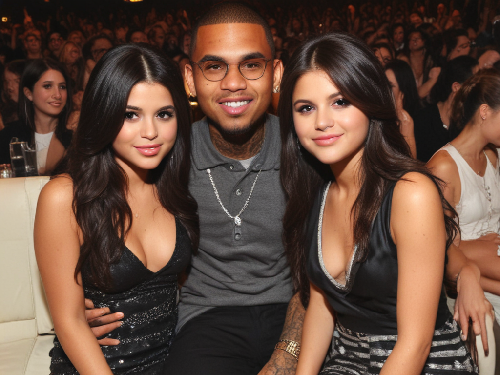 selena gomez chris brown