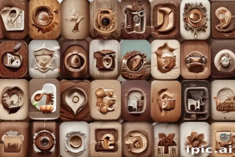 aesthetics brown instagram highlight icons