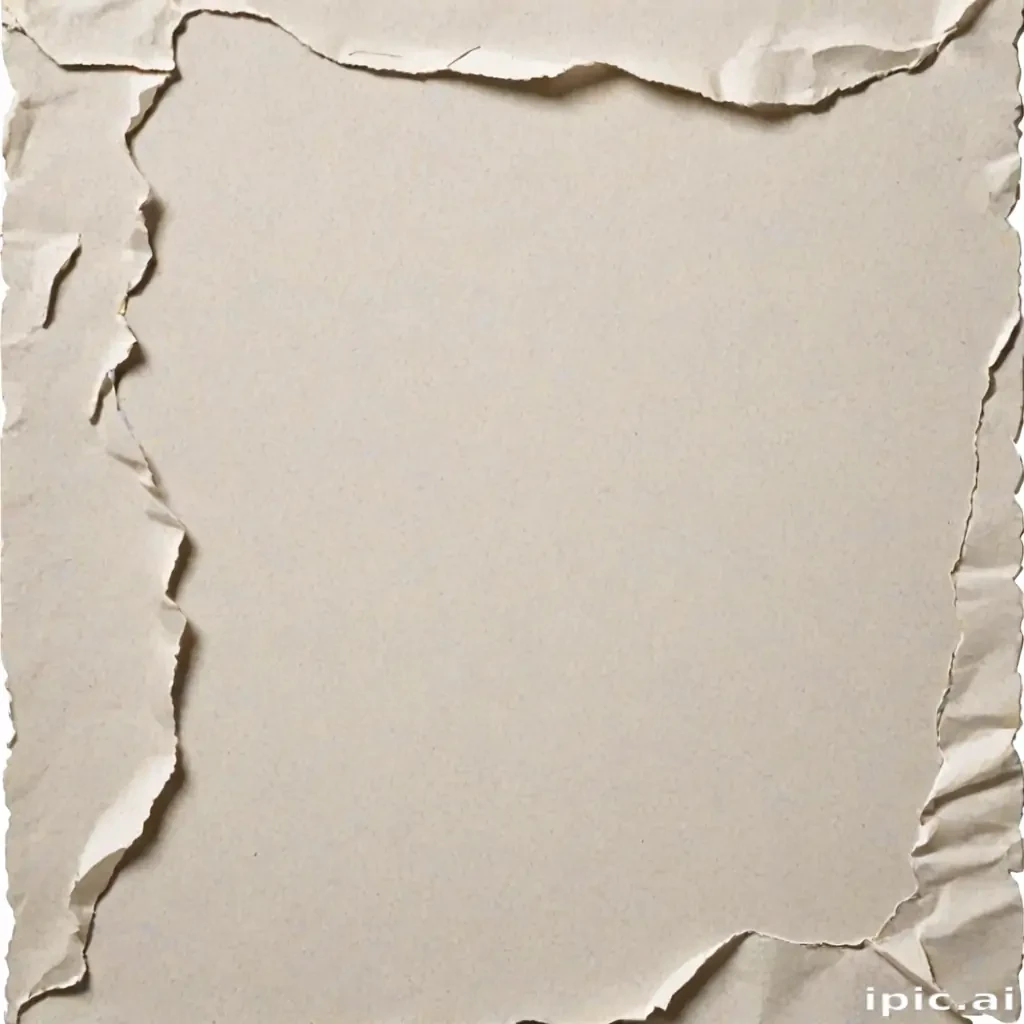 ripped paper transparent