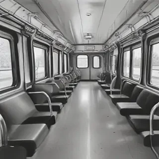 train drawing