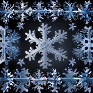 transparent snowflakes png