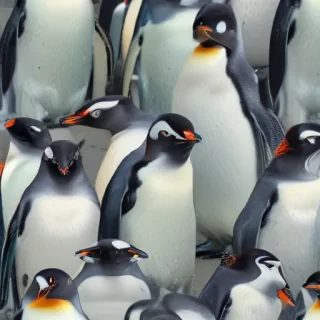 penguins background