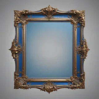 blue frame png