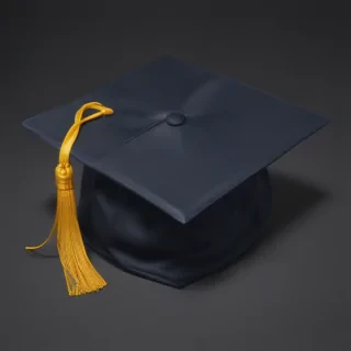 graduation cap transparent background