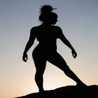 silhouette people png