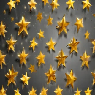 golden star transparent