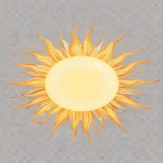 sun transparent background