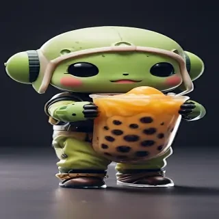 cute boba wallpaper