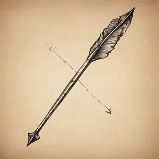 hand drawn arrow