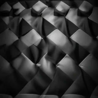 black checkered background