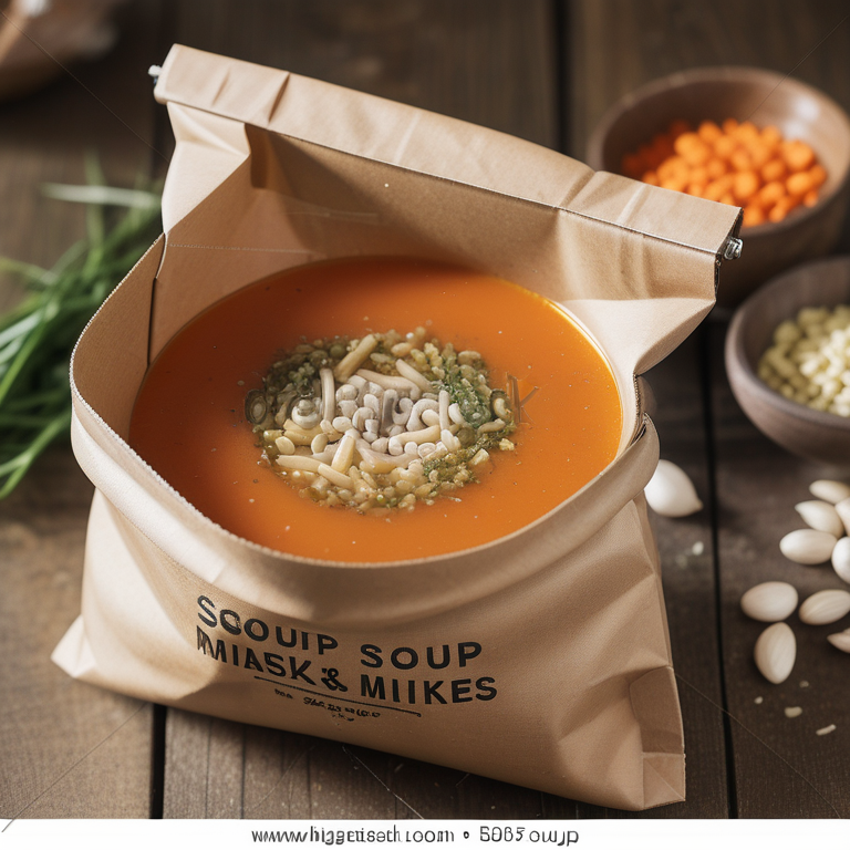 soup mixes in a bag