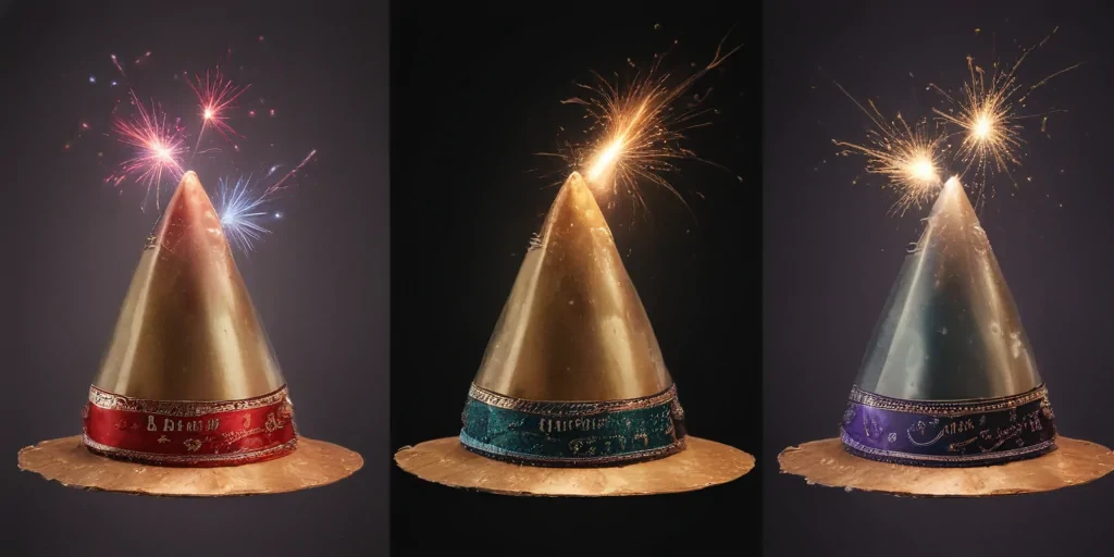 transparent background birthday hat