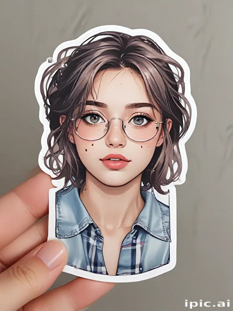 transparent aesthetic sticker