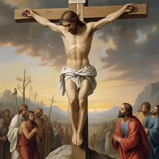 jesus on the cross pictures