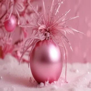 pink christmas desktop wallpaper