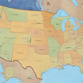 mapa usa