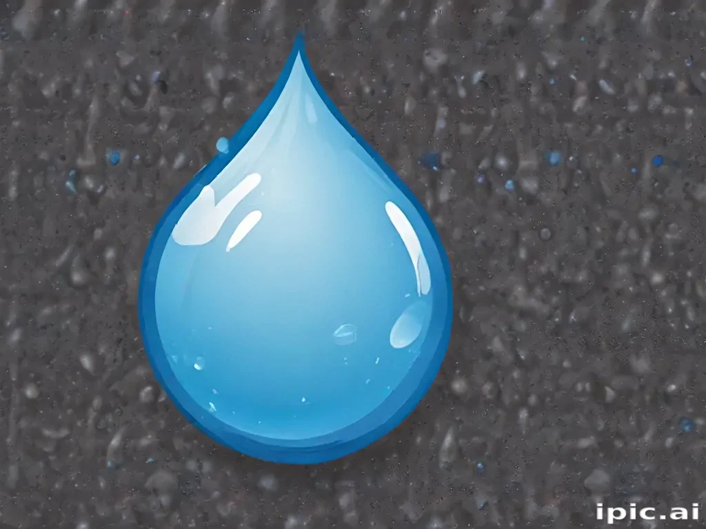 water droplets clipart