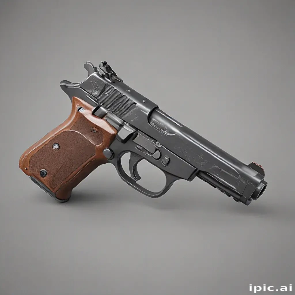gun with no background
