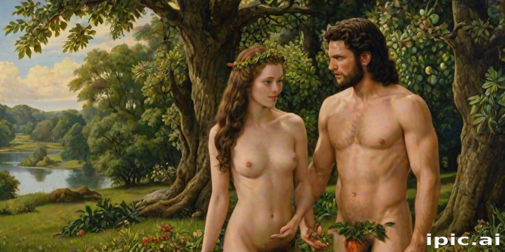 pictures of adam and eve