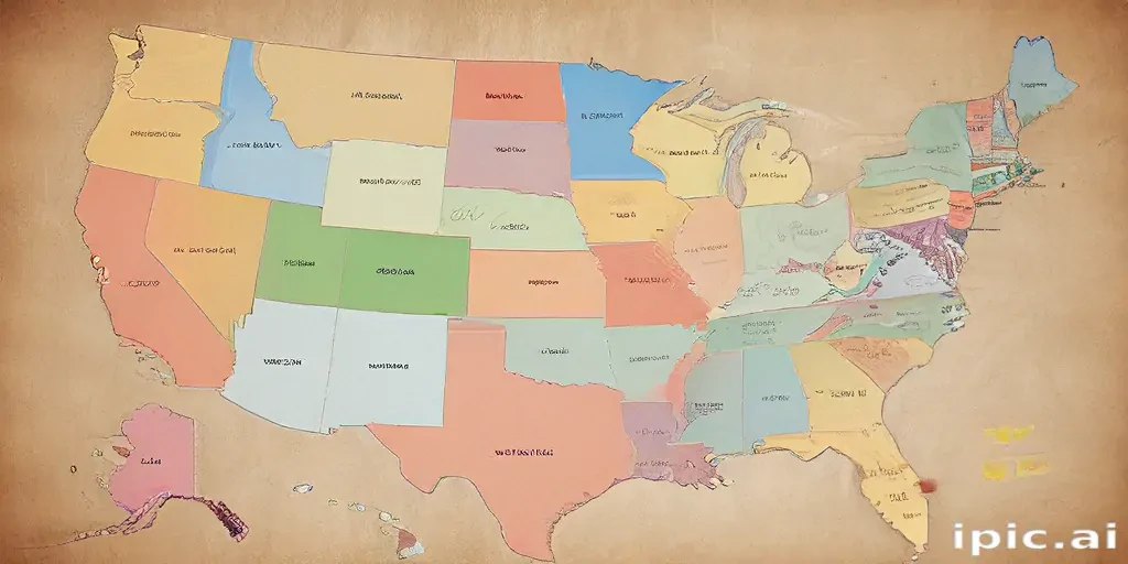 map of states
