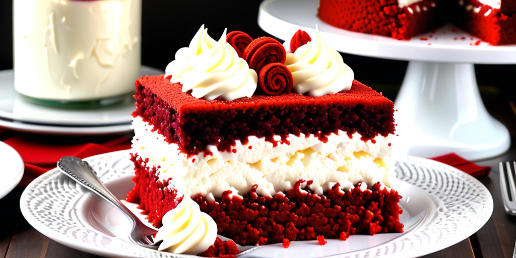 red velvet tres leches cake