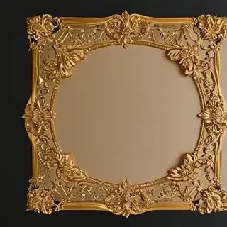 golden border