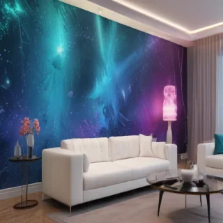 holographic wallpaper