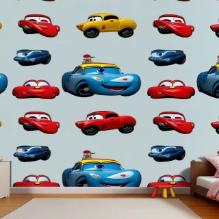 cartoon car wallpaper