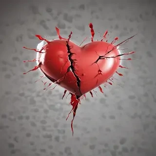 broken heart transparent